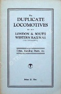 The Duplicate Locomotives of the London & South Western Railway  by Railway Hobbies
